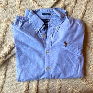 Blue Ralph Lauren Oxford Polo. Only worn a couple of times.